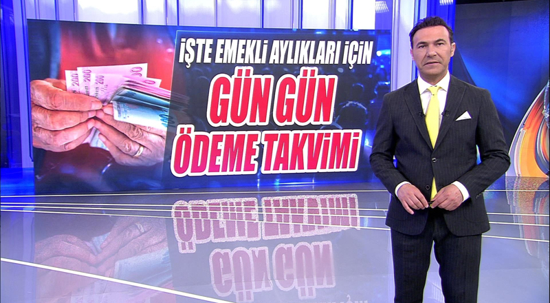 İşte emekli aylıkları için gün gün ödeme takvimi