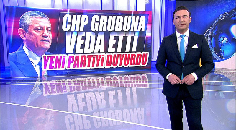 CHP grubuna veda etti; Yeni Parti'yi duyurdu!