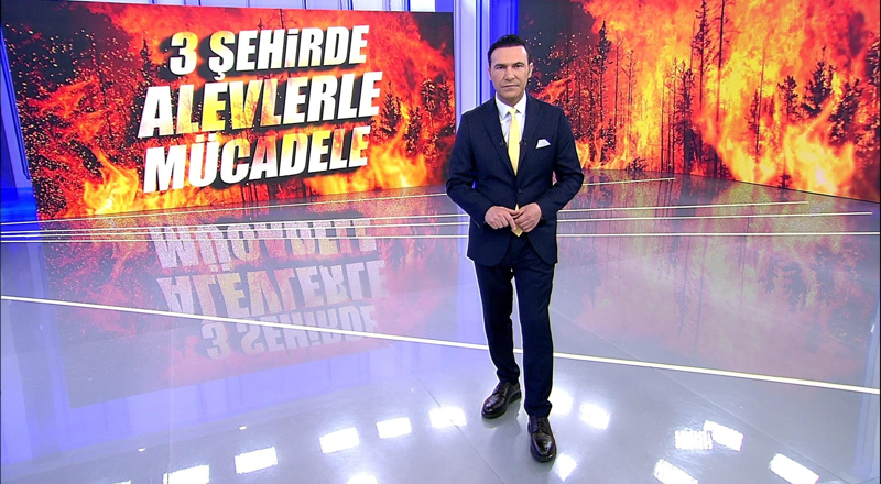 3 şehirde alevlerle mücadele