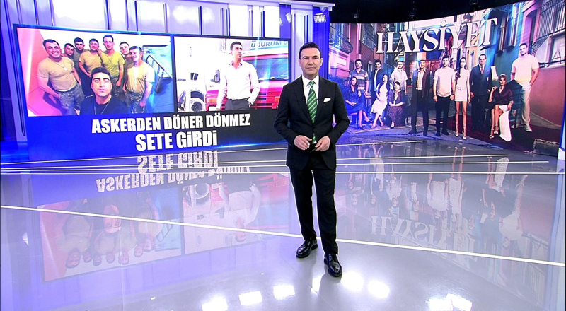 Askerden döner dönmez sete girdi