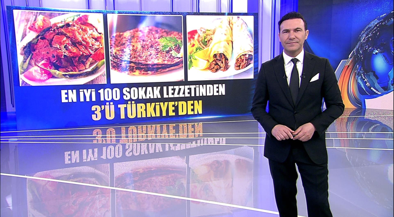 En iyi 100 sokak lezzetinden 3'ü Türkiye'den