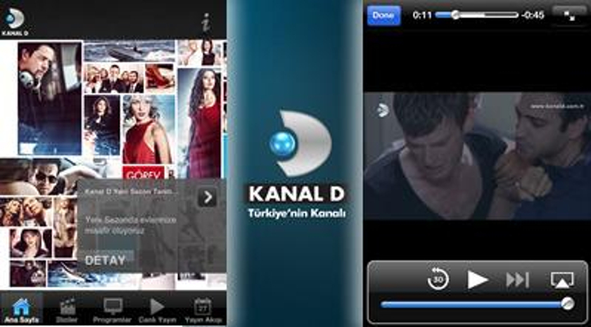 Kanal D iPhone uygulaması yenilendi!