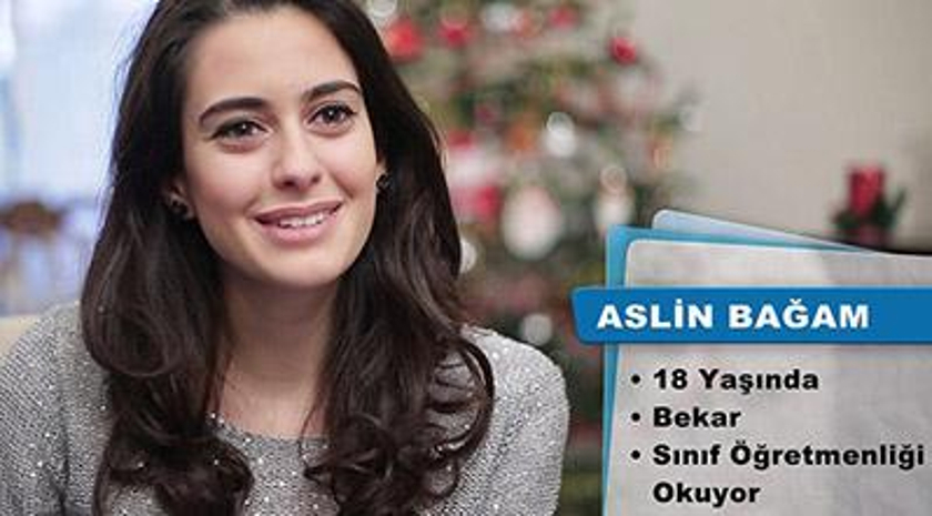 Aslin Bağam'ın teşekkür mektubu