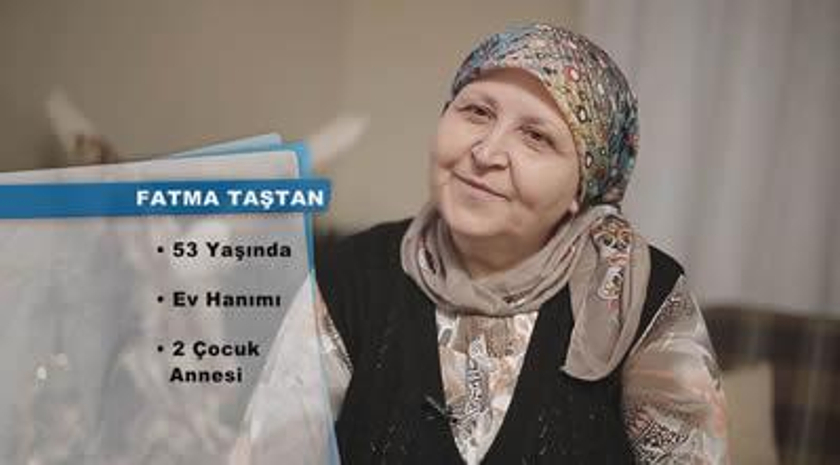 Fatma Taştan'ın teşekkür mektubu