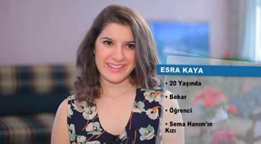 Esra Kaya'nın teşekkür mektubu