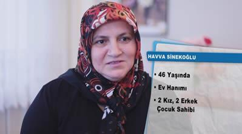 Havva Sinekoğlu'nun teşekkür mektubu