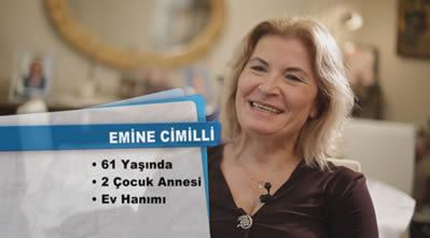 Emine Cimilli'nin teşekkür mektubu