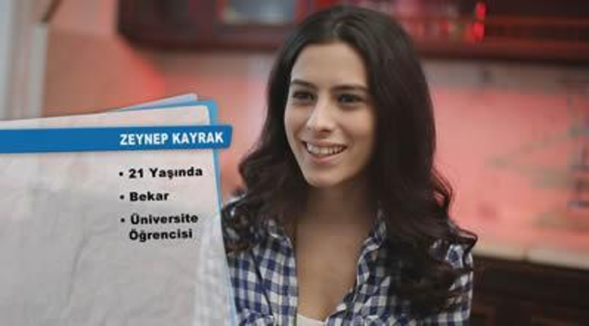 Zeynep Kayrak'ın teşekkür mektubu