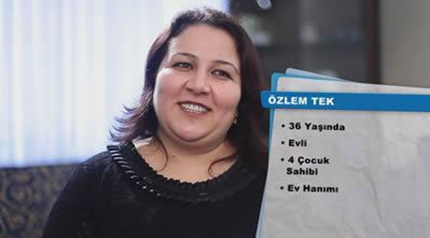 Özlem Tek'in teşekkür mektubu