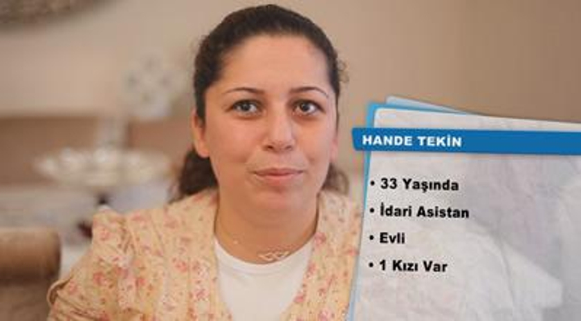 Hande Tekin'in teşekkür mektubu