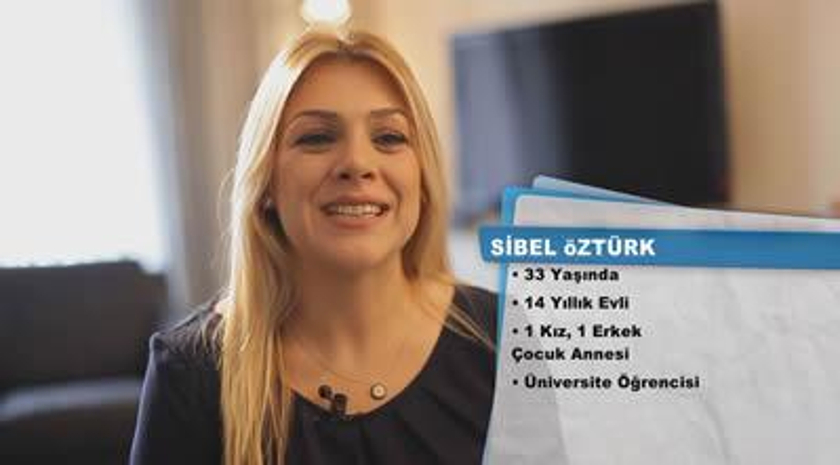 Sibel Öztürk'ün teşekkür mektubu