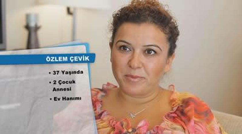 Özlem Çevik'in teşekkür mektubu