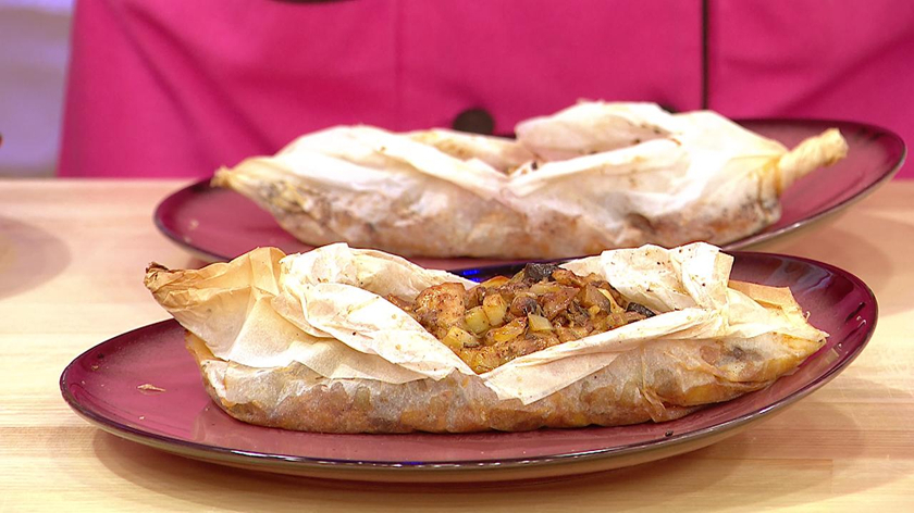Gelinim Mutfakta - Tavuklu Kağıt Kebabı Tarifi