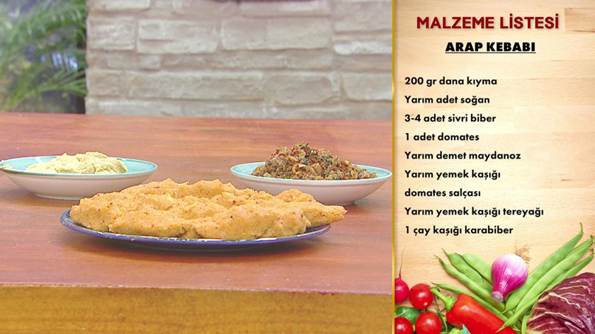 Gelinim Mutfakta - Arap Kebabı ve Patates Köftesi Tarifi