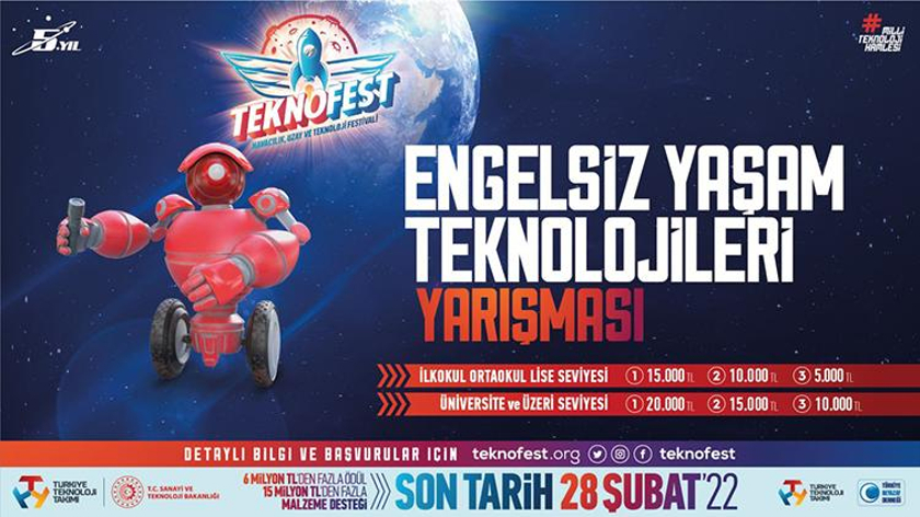 Engelleri Ortadan Kaldıracak Teknolojiler TEKNOFEST’te Yarışıyor!