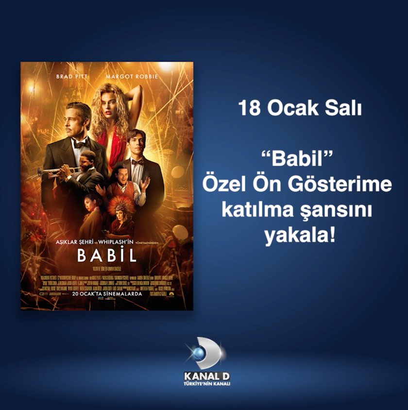 ‘Babil’i ön gösterimde izleme fırsatı!