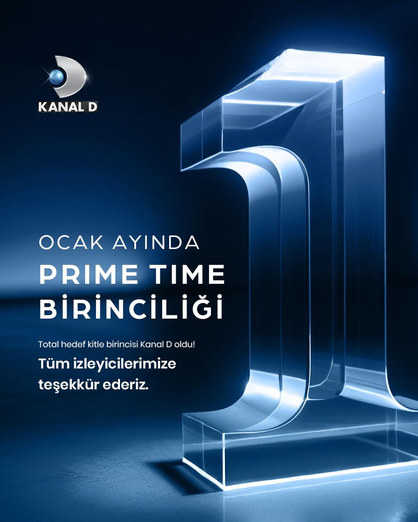 OCAK AYININ BİRİNCİSİ KANAL D!